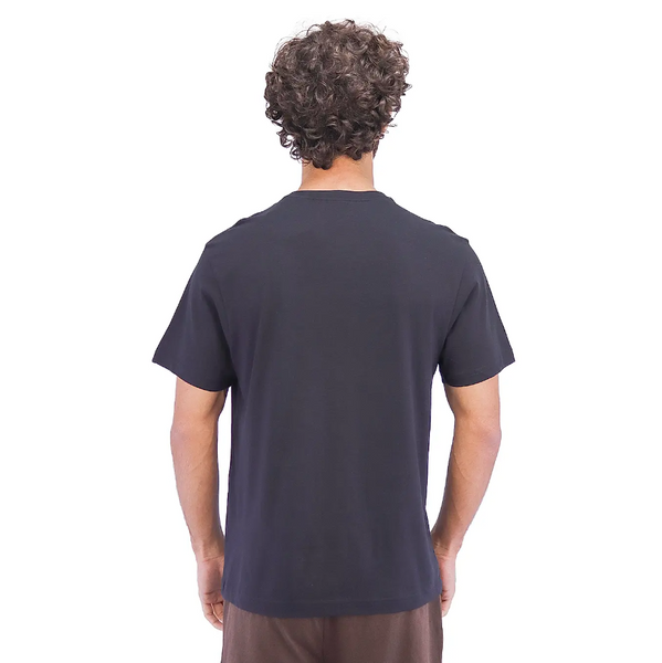 Men Giordano Signature Print Tees