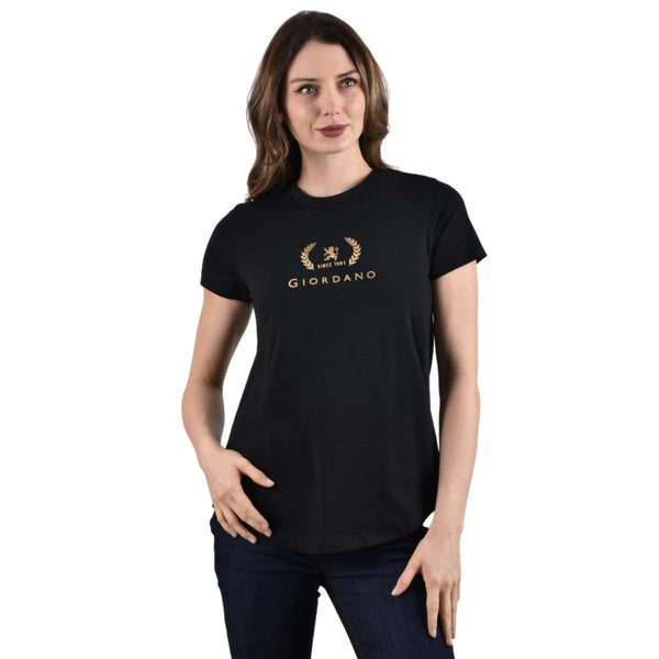 Women Signature Print Tees