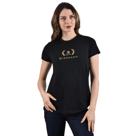 Women Signature Print Tees