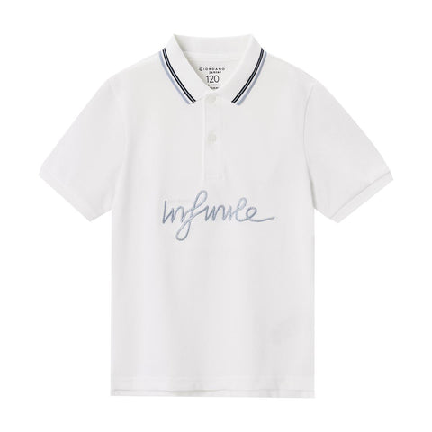 Cotton/Lycra Pique Flat Kint Colar Short Sleeve Slim Embody Bold Polo