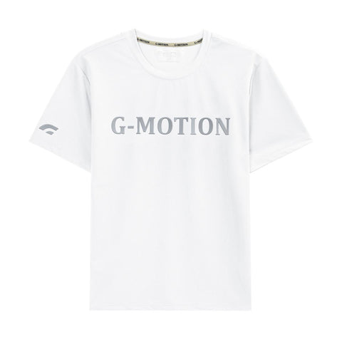 Men's G-Motion Pique Crew Neck Short Sleeve Slim Fit Print Tee