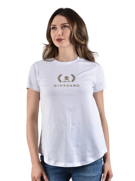 Women Signature Print Tees