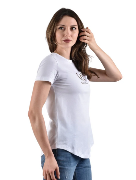 Women Signature Print Tees