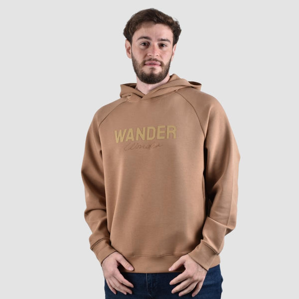 Men's Interlock Long Sleeve Print Wander Wonder Collection Sweatshirt Hoodie