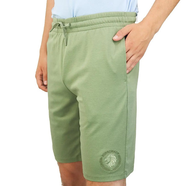 Men's Embroidery Shorts - Cotton