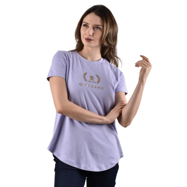 Women Signature Print Tees