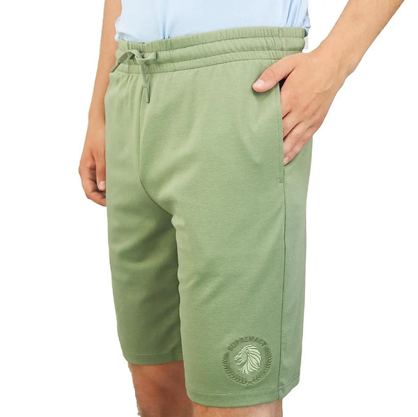 Men's Embroidery Shorts - Cotton