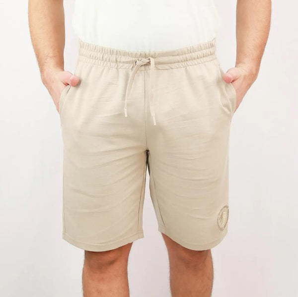 Men's Embroidery Shorts - Cotton