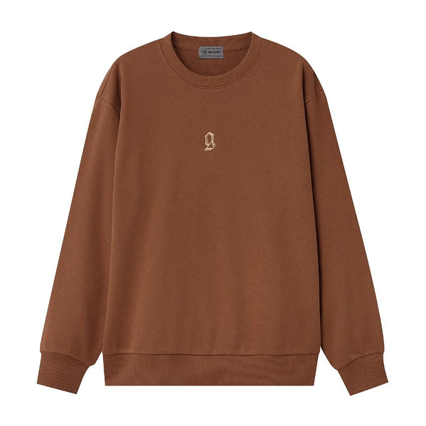 Men's Cotton Polyester French Terry Crew Neck Sweatshirt