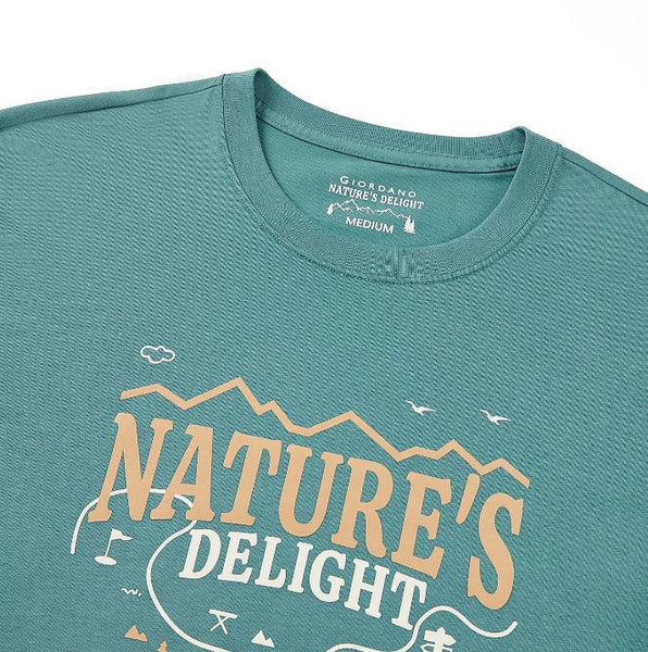 Men's Nature's Delight Print Tee