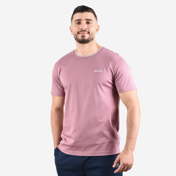 Cotton Interlock Crew Neck Short Sleeve Slim Tee