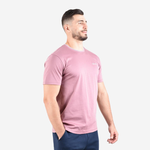 Cotton Interlock Crew Neck Short Sleeve Slim Tee