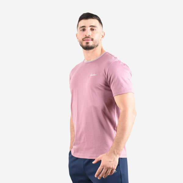 Cotton Interlock Crew Neck Short Sleeve Slim Tee