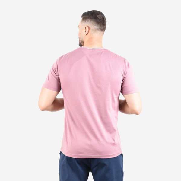 Cotton Interlock Crew Neck Short Sleeve Slim Tee