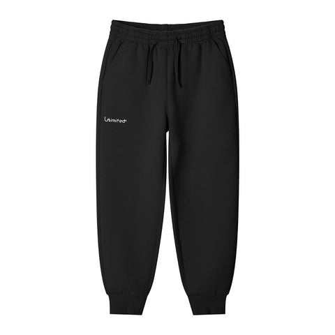 cotton/Polyester Junior Interlock Mid Rise Jogger