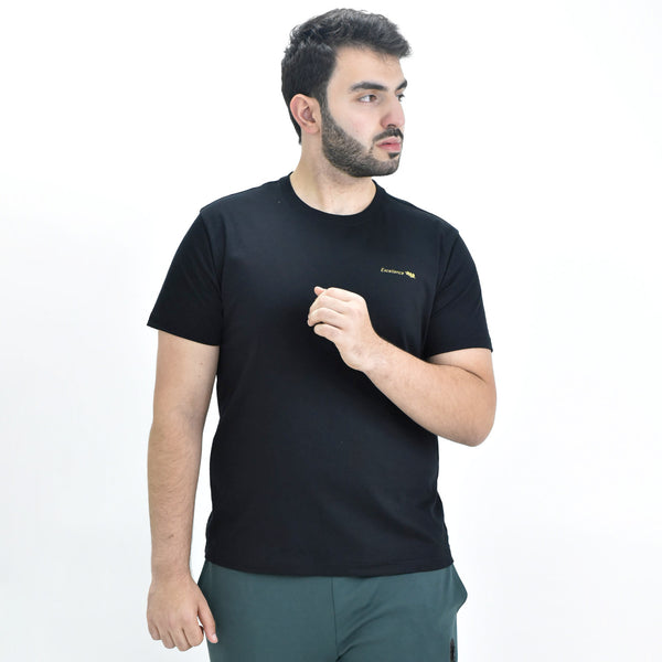 Cotton/Polyester Interlock Crew Neck Short Sleeve Slim Tee