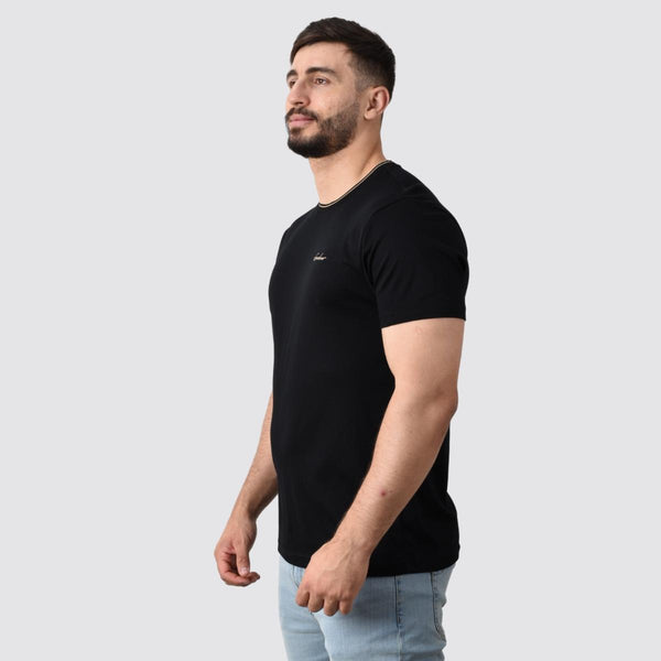 Cotton Interlock Crew Neck Short Sleeve Slim Tee