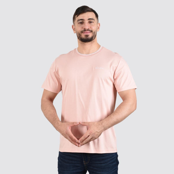 Cotton Interlock Crew Neck Short Sleeve Slim Tee