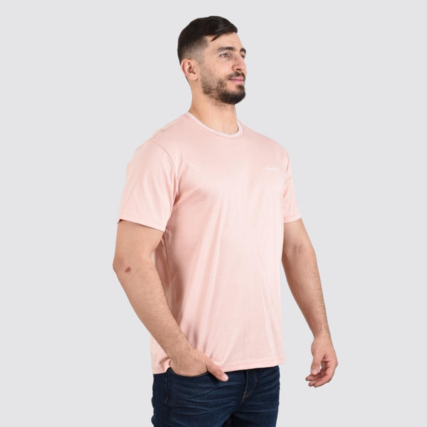 Cotton Interlock Crew Neck Short Sleeve Slim Tee