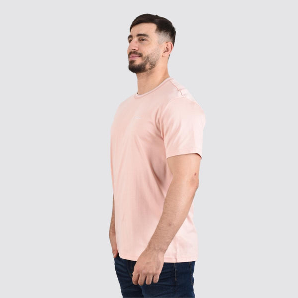 Cotton Interlock Crew Neck Short Sleeve Slim Tee