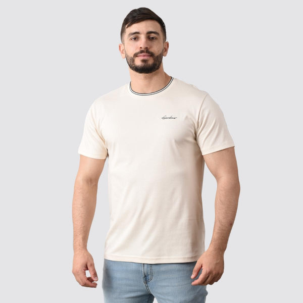 Cotton Interlock Crew Neck Short Sleeve Slim Tee