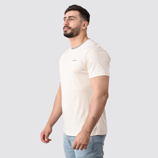 Cotton Interlock Crew Neck Short Sleeve Slim Tee