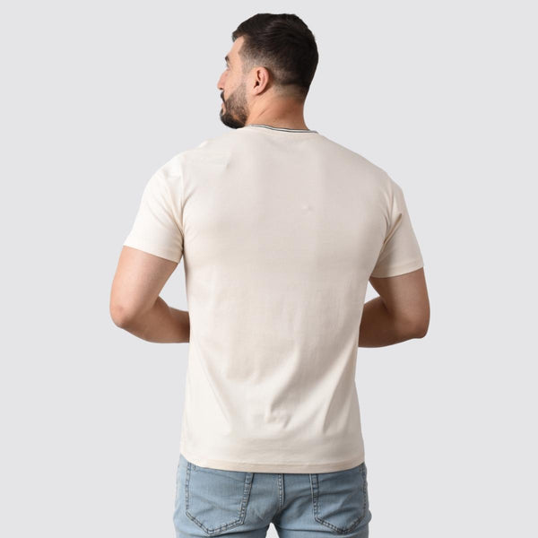 Cotton Interlock Crew Neck Short Sleeve Slim Tee