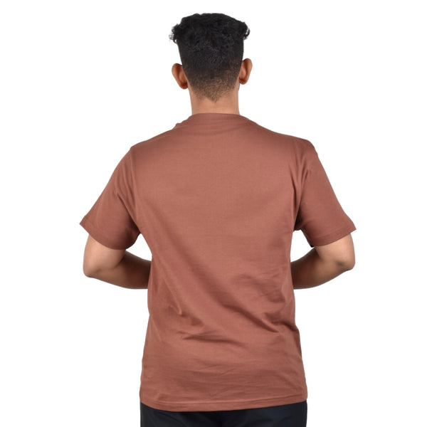 Men Giordano Signature Print Tees