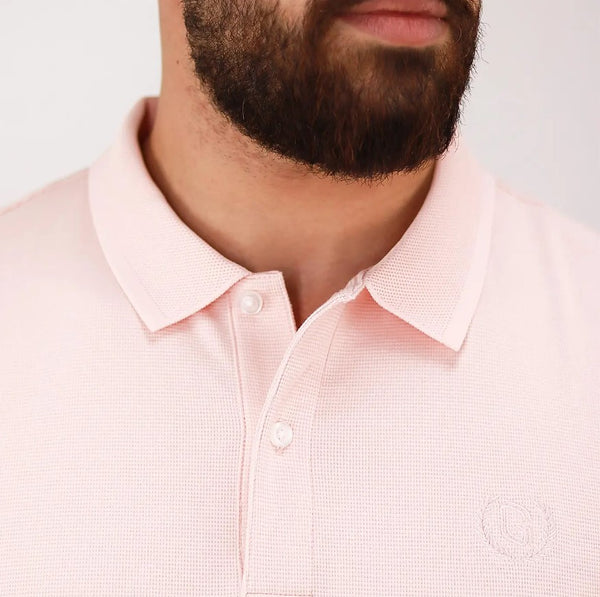 Men's Waffle Polo