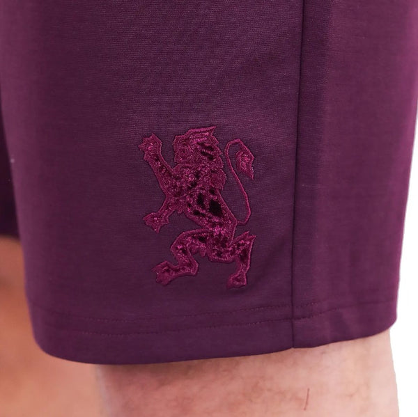 Men's Embroidery Shorts - Cotton