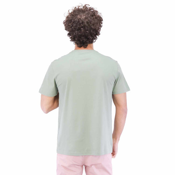 Cotton/Polyester Interlock Crew Neck Short Sleeve Slim Tee