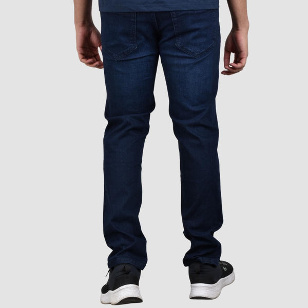 Men’s Stretch Denim Low Rise Skinny Tapered Jeans (180° Expandable Waistband)