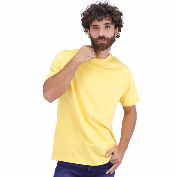 Cotten Jersy Crew Neck short Sleeve Slim Fit Tee