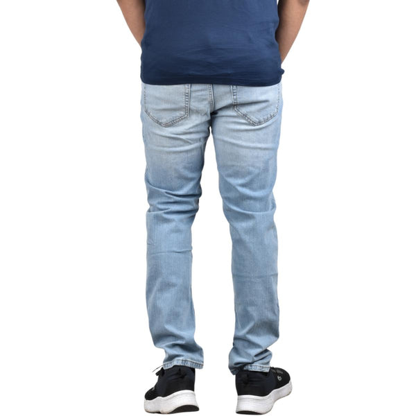 Men’s Stretch Denim Low Rise Skinny Tapered Jeans (180° Expandable Waistband)