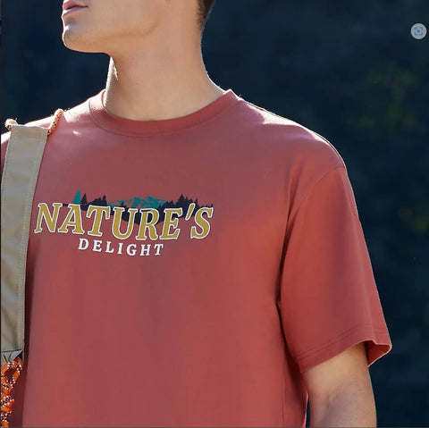 Men's Nature's Delight Print Tee