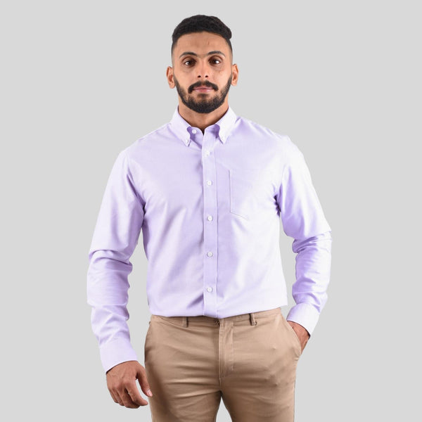 Cotton Oxford Wrinkle Free Shirt