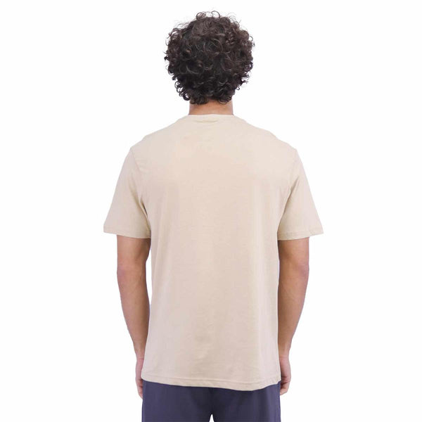 Men Giordano Signature Print Tees