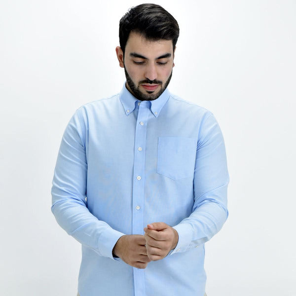 Cotton Oxford Wrinkle Free Shirt