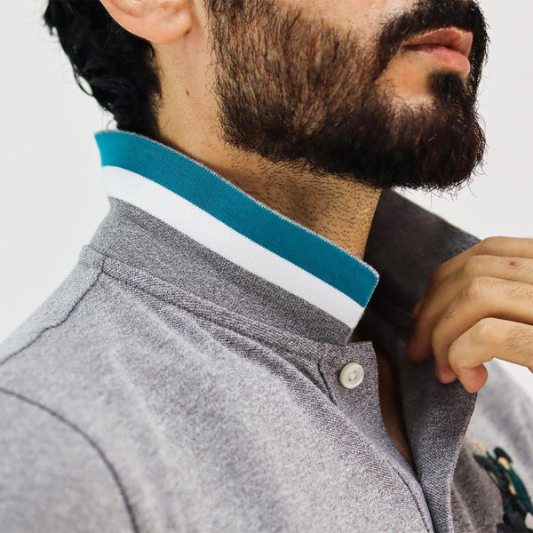 Men's Embroidery Napoleon Polo