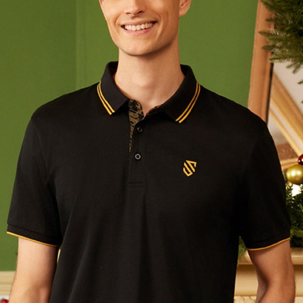 Cotton Interlock Flat Kint Color Short Sleeve Slim Solid Polo