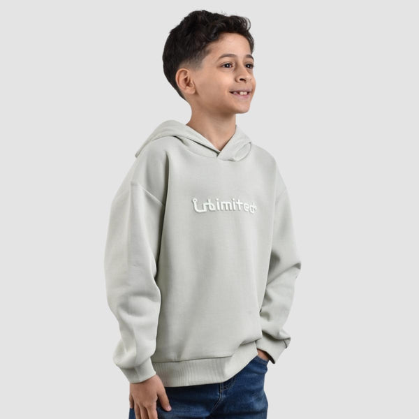 Kids Cotton Polyester Spandex Interlock Long Sleeve Comfort Fit Print Sweatshirt Hoodie