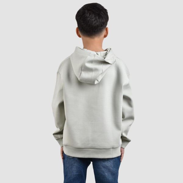 Kids Cotton Polyester Spandex Interlock Long Sleeve Comfort Fit Print Sweatshirt Hoodie