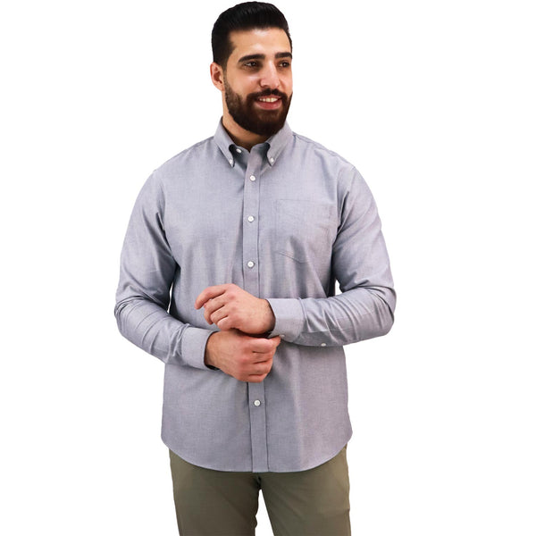 Cotton Oxford Wrinkle Free Shirt