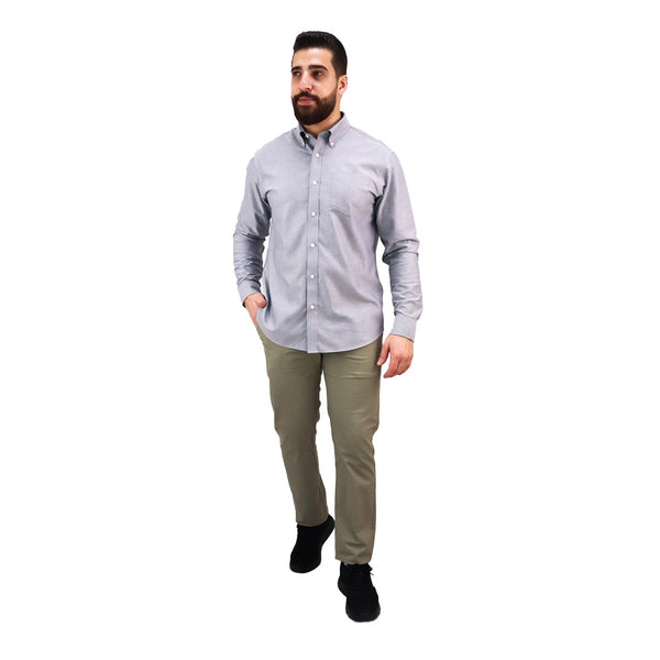 Cotton Oxford Wrinkle Free Shirt