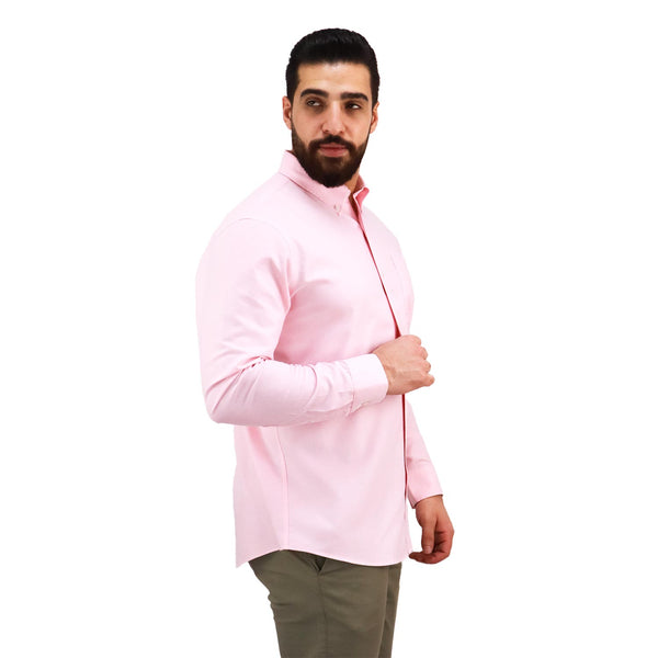 Cotton Oxford Wrinkle Free Shirt