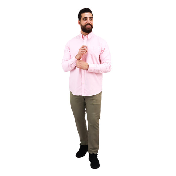 Cotton Oxford Wrinkle Free Shirt