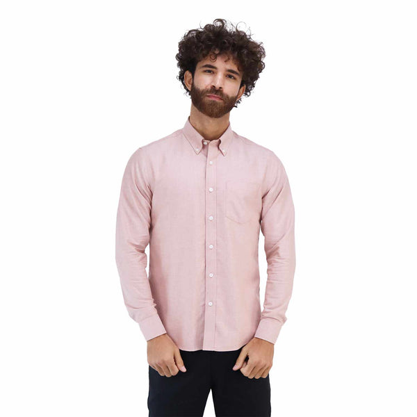 Cotton Oxford Wrinkle Free Shirt