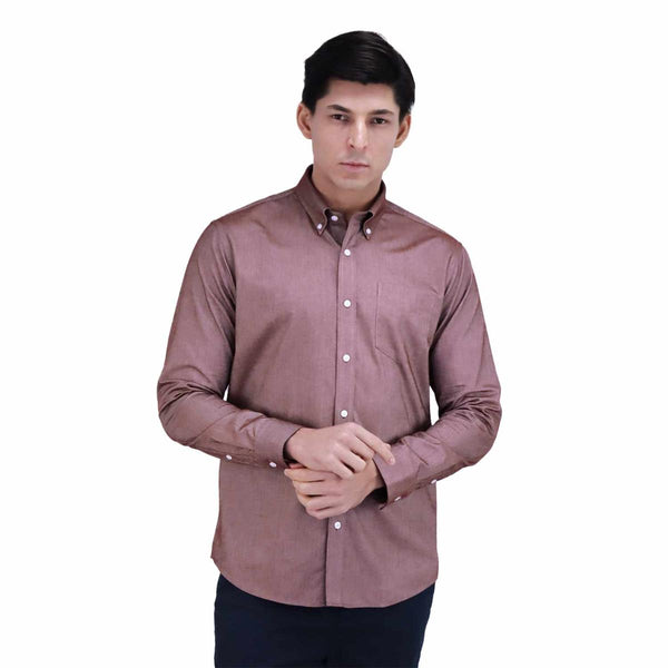 Cotton Oxford Wrinkle Free Shirt