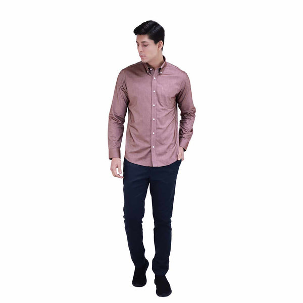 Cotton Oxford Wrinkle Free Shirt