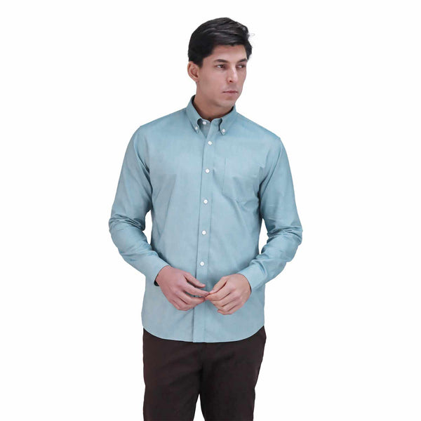 Cotton Oxford Wrinkle Free Shirt